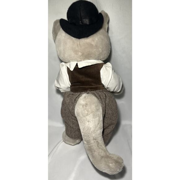 Cat Lautrec Moulin Rouge Carousel By Guy Plush, 1983 Rare Vintage Plush - Picture 3 of 6